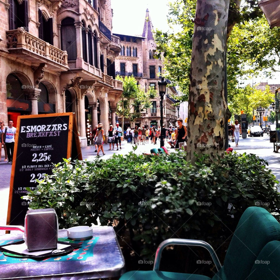 street green coffee break by ctrlaltdel