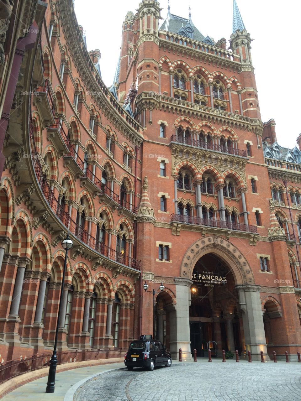 St Pancras rail station 