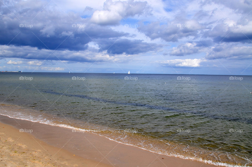 Water, Sand, No Person, Beach, Travel