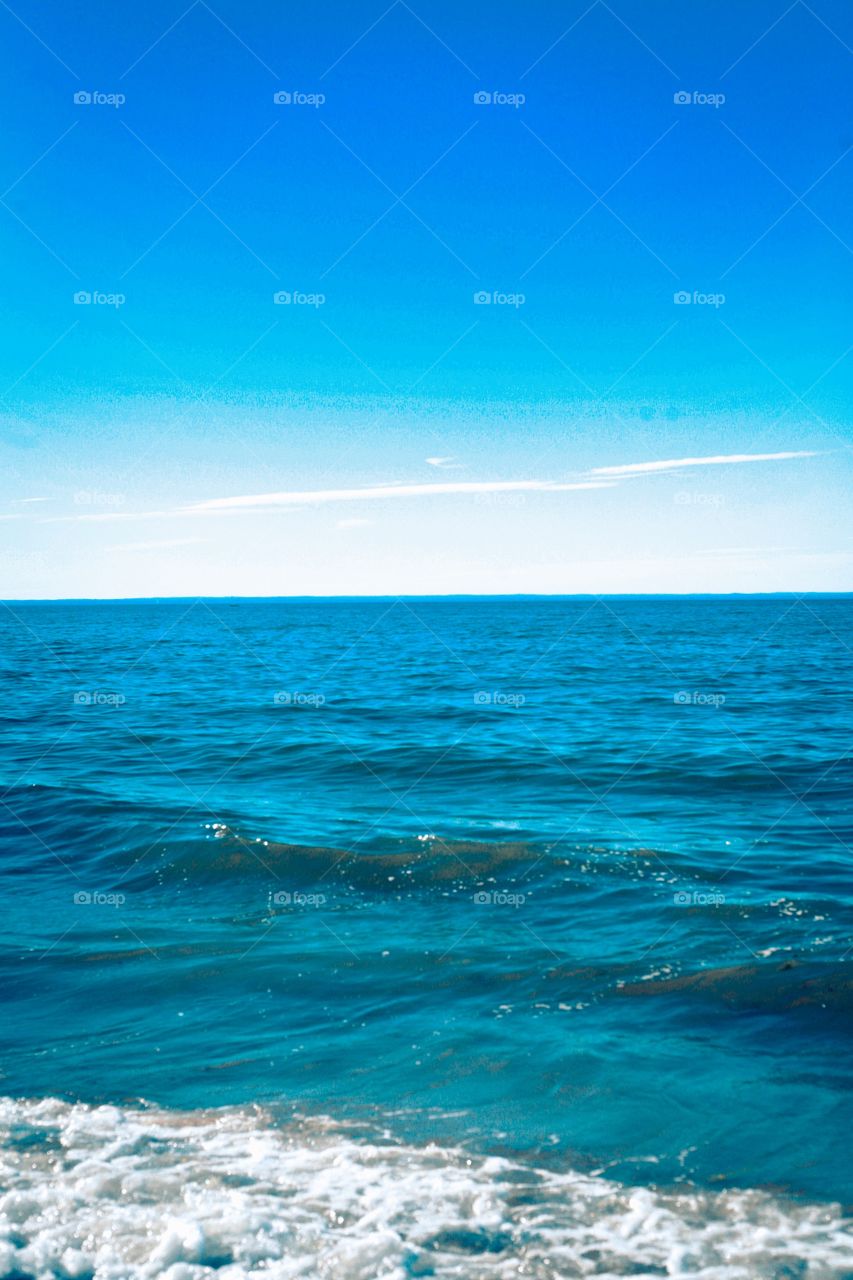 New York Sunken Meadow beach, summer, relaxation, people, swimming, sand, breeze, clear sky, day, warm, water, 