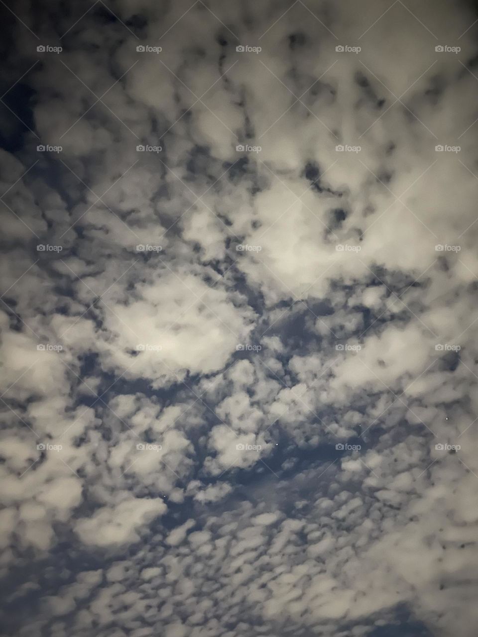 Many little clouds