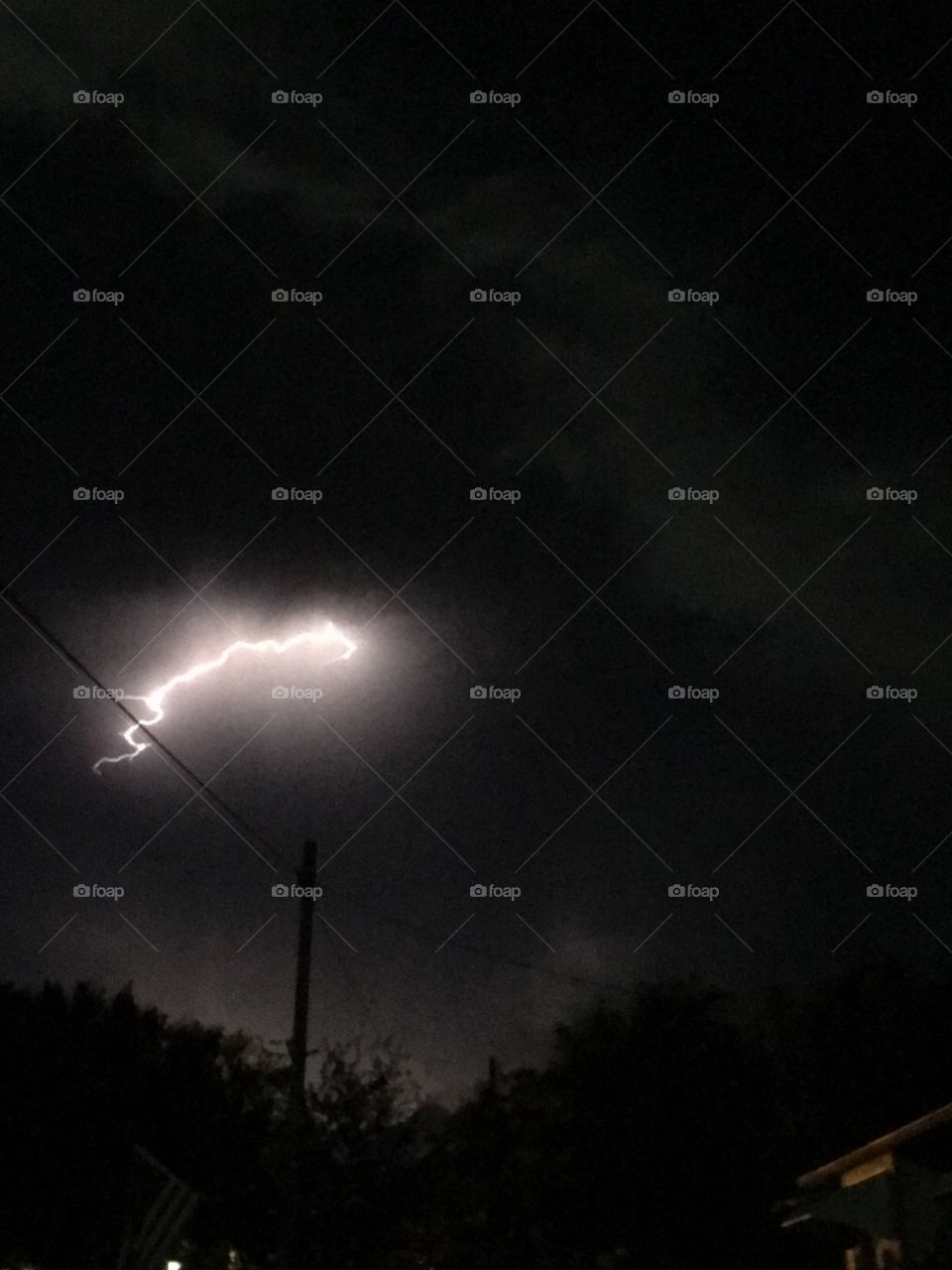 Lightning storm 