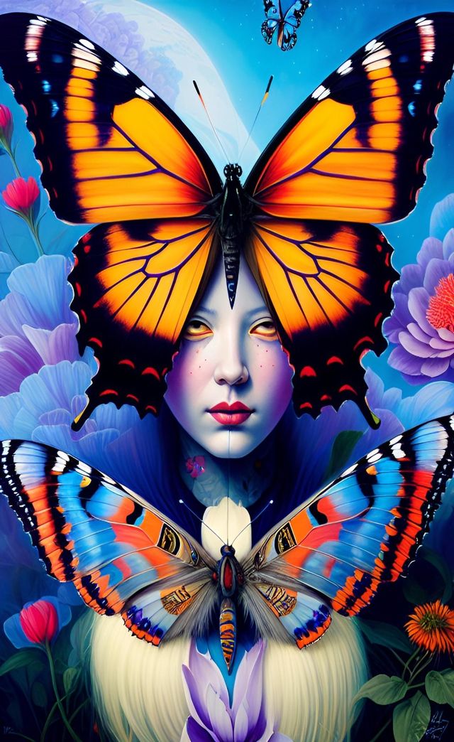 Chaotic Butterfly Art