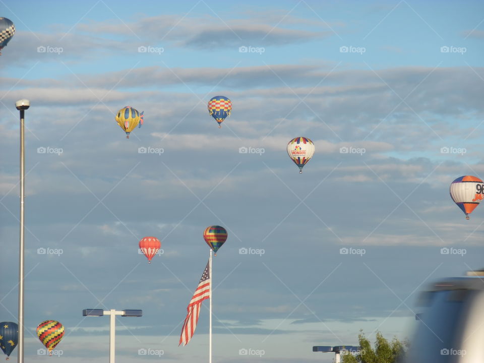 Up, up, and away in my beautiful, beautiful balloon