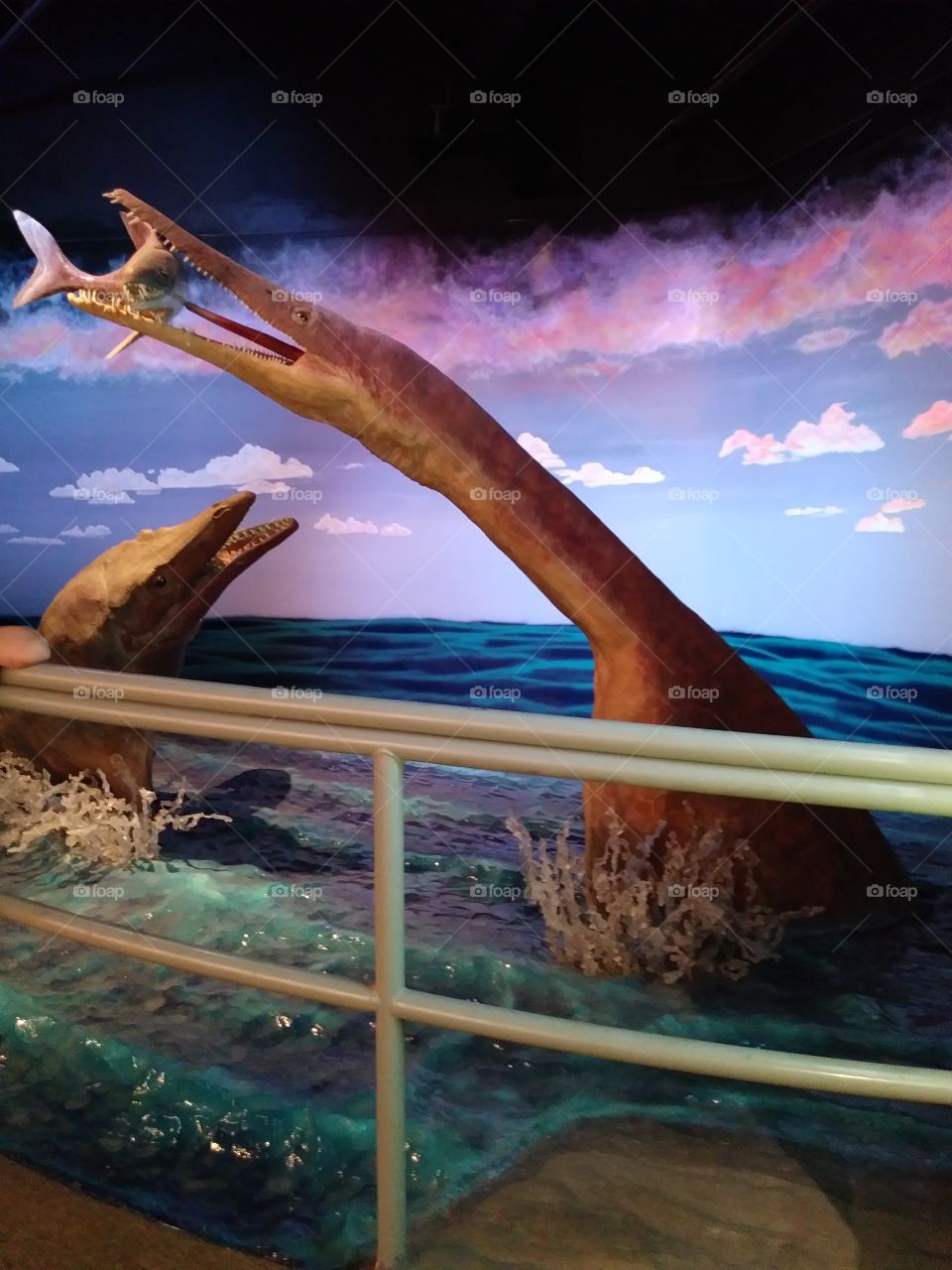 Recreation of wild dinos