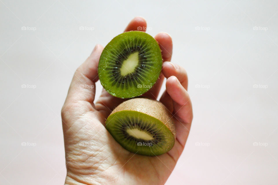 Close-up of kiwi