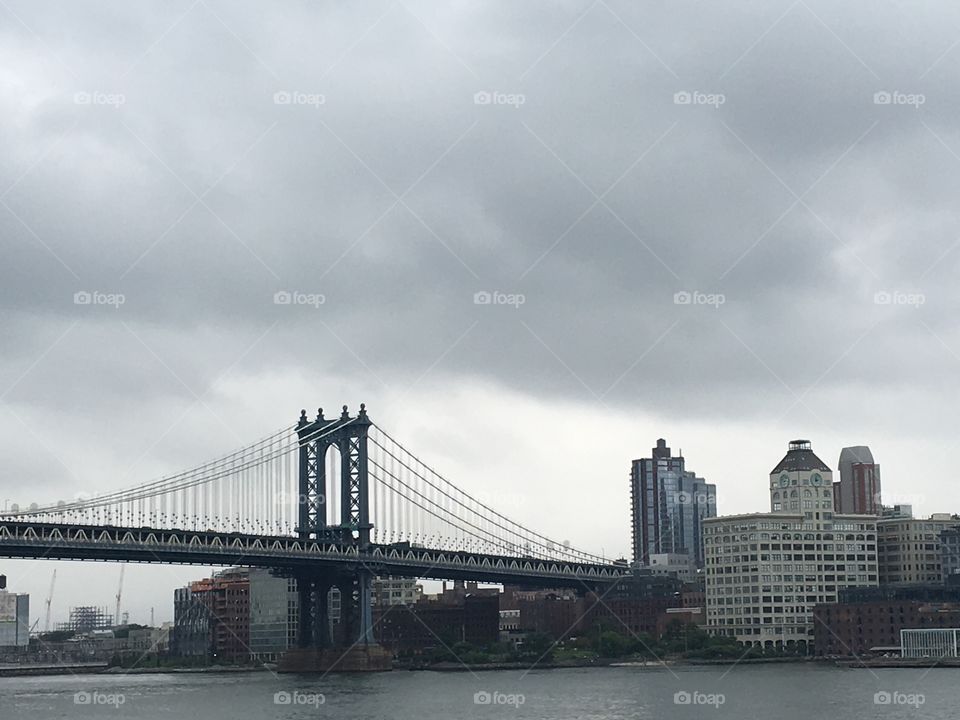 The Manhattan Bridge!