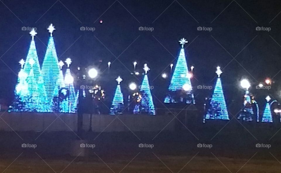Christmas Lights in Gulf Port, MS