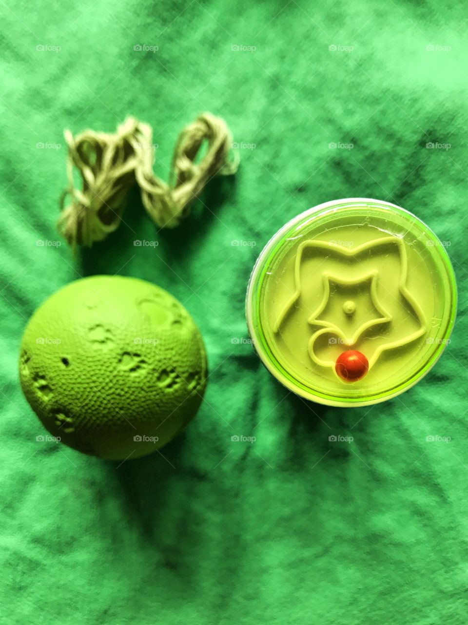 Items in green color