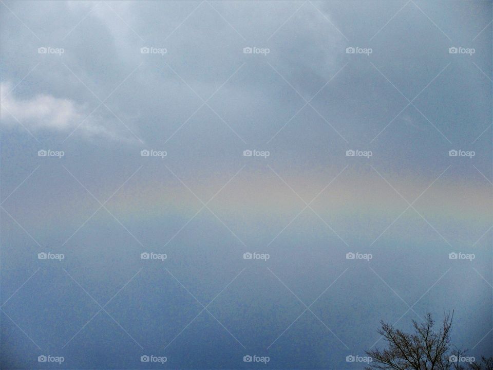 faint rainbow