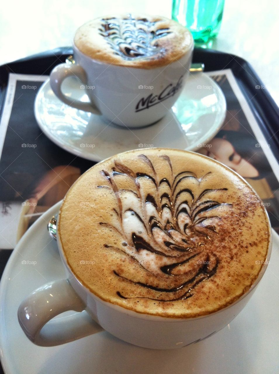 coffee pattern restaurant beverage by mrbryanchu