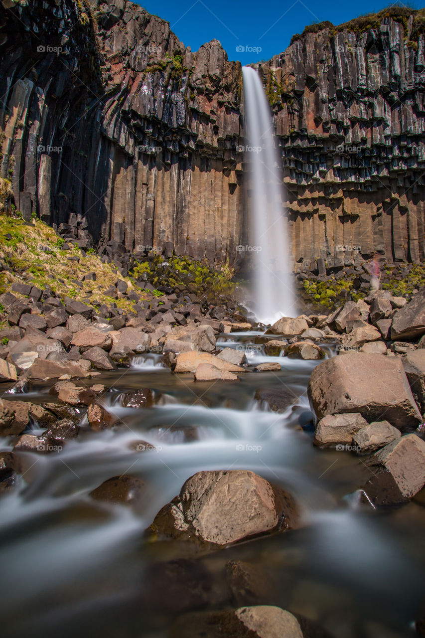 Iceland waterfall 