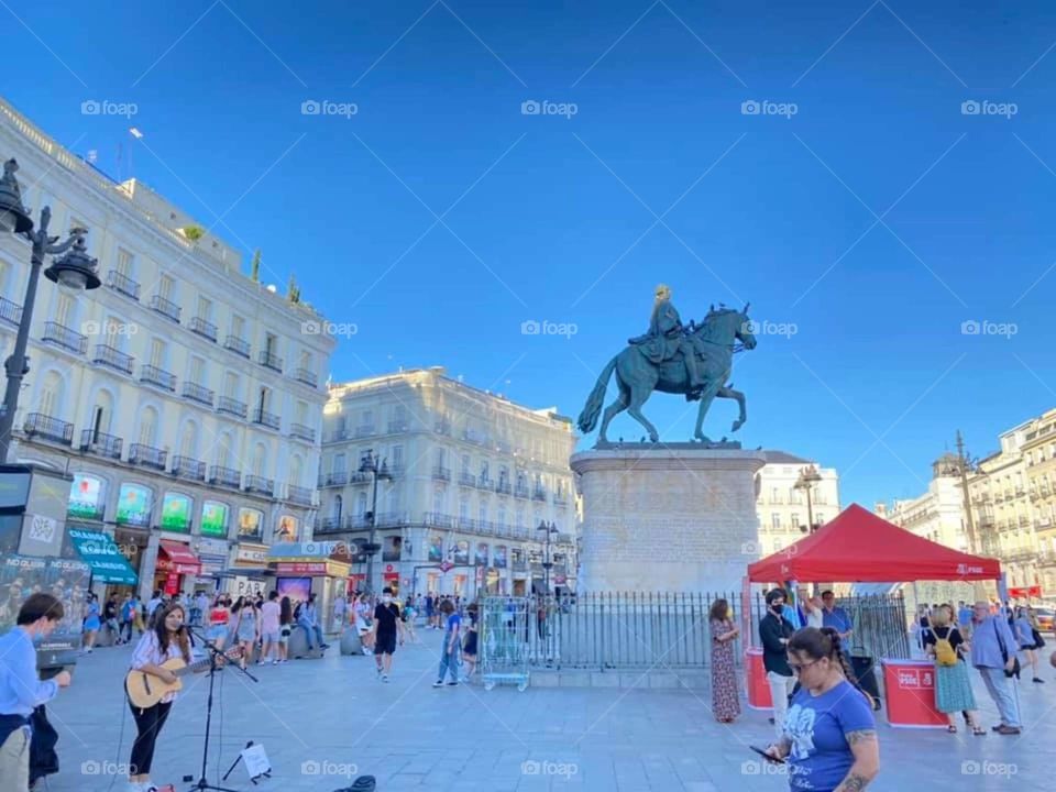 Puerta de Sol, Madrid