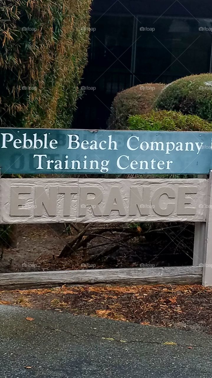 delivering at Pebble Beach