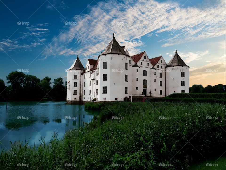 Glucksburg Castle. 
