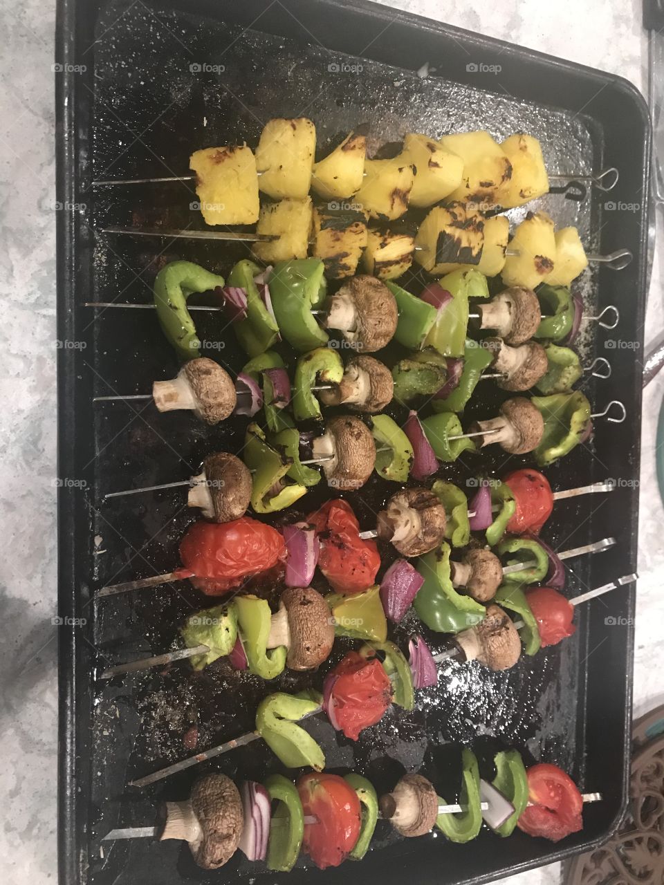 Sheesh kebab skewers 