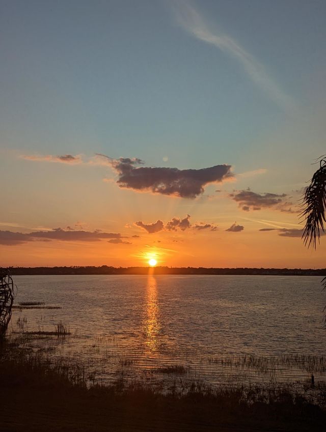 Lake sunset