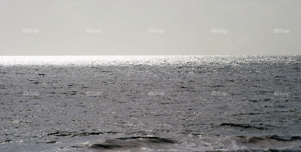 ocean sky light nature by hlehnerer