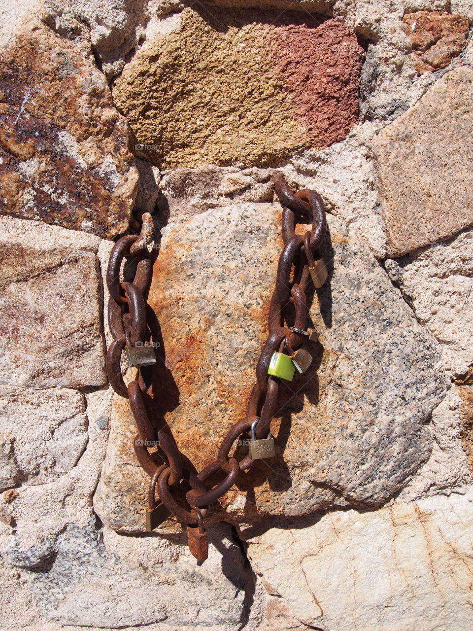 chain with padlock