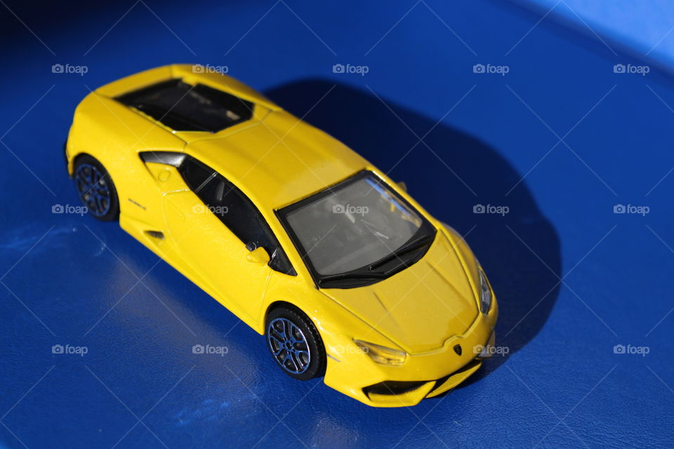 Lamborghini burago toy car