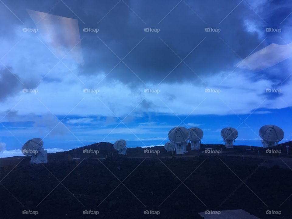 Submillimetrr Array Mauna Kea Hawaii