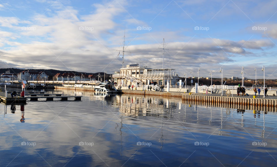 Pier vies in Sopot 