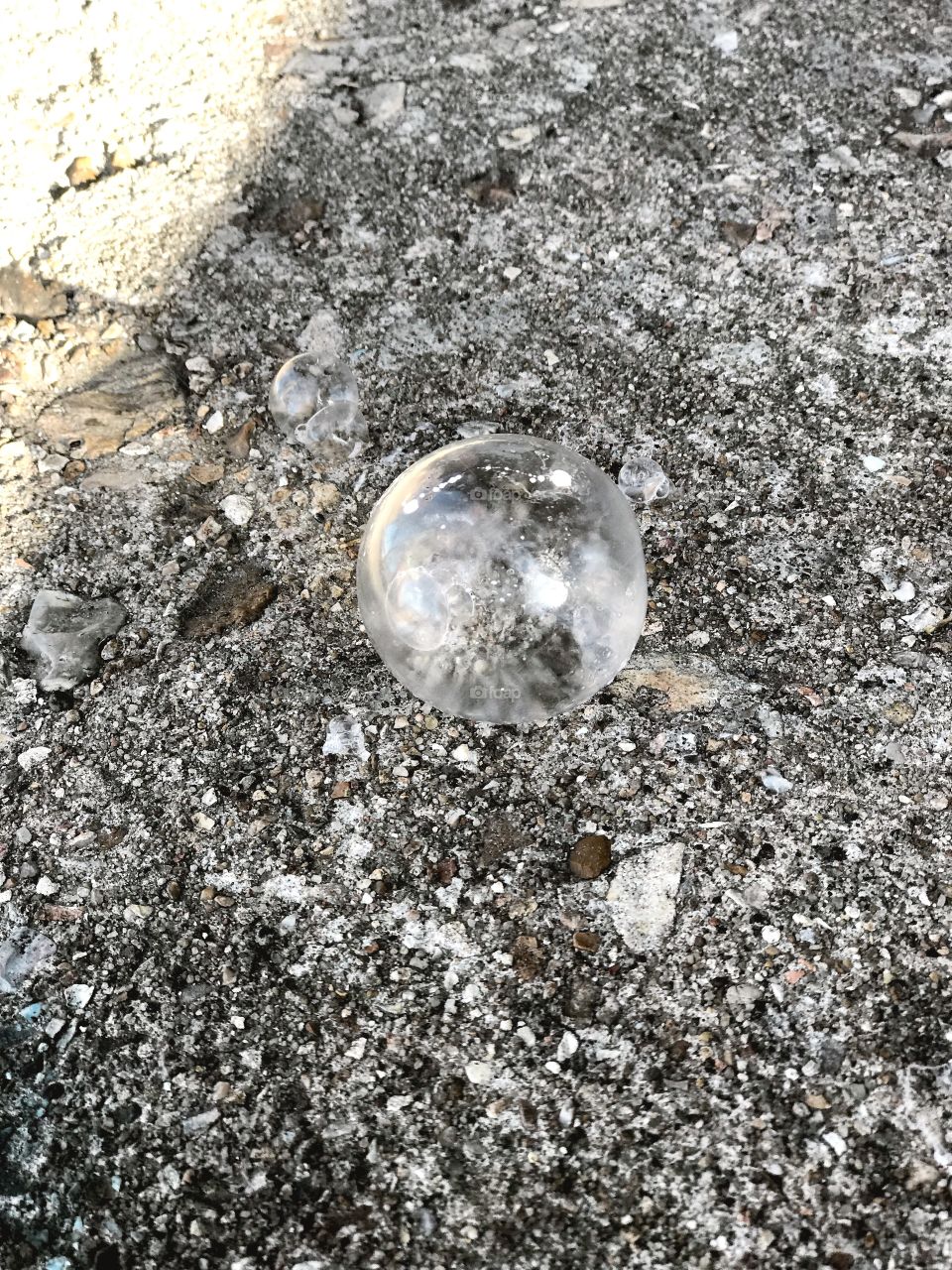 Frozen bubble