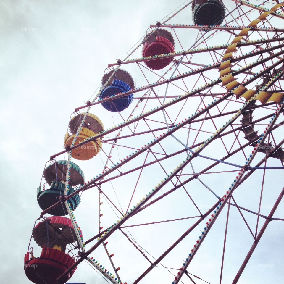 Ferris wheel. Chelyabinsk, Russia 2015