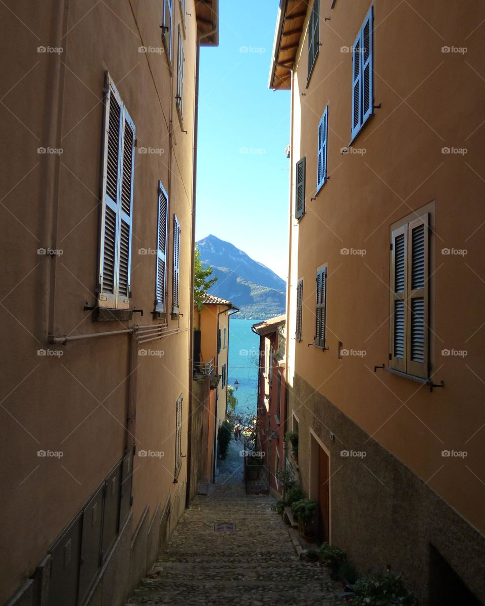 Varenna, on the coast of Lake Como