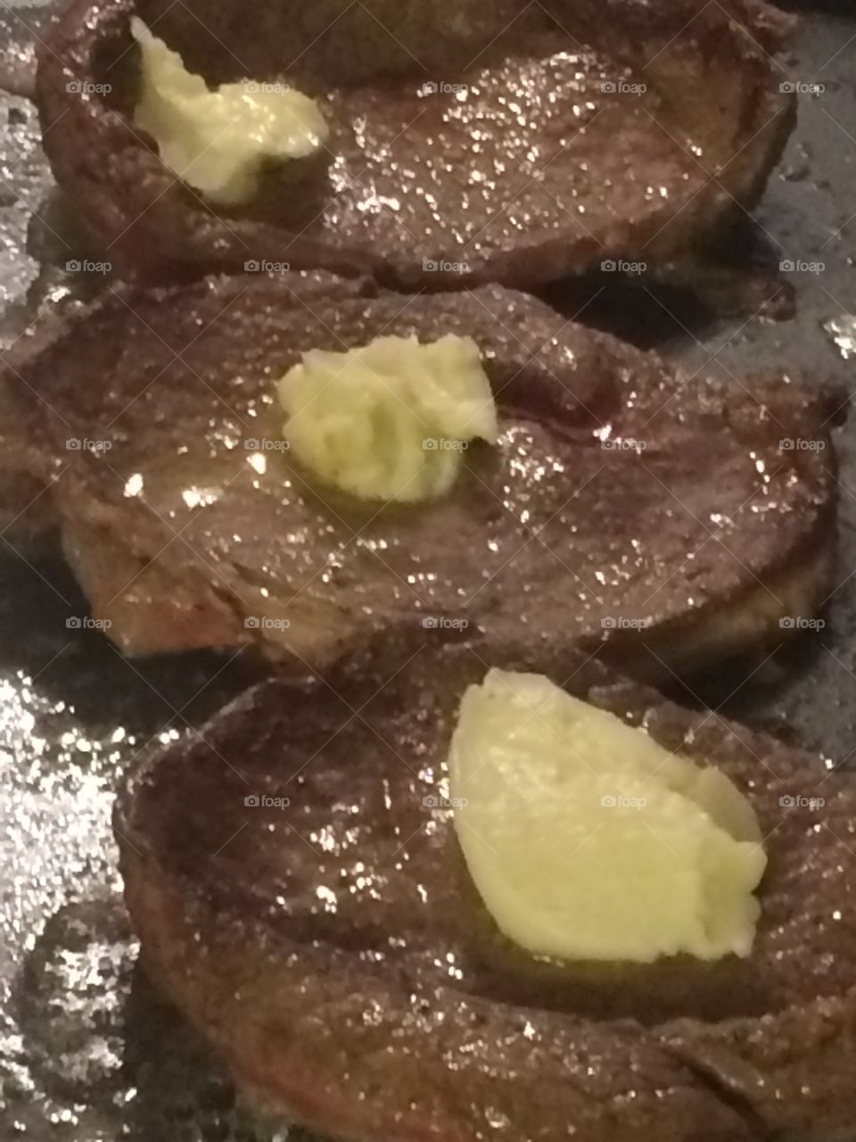 Buttered steak 