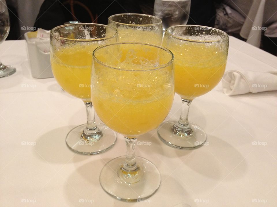 mimosas for brunch! 