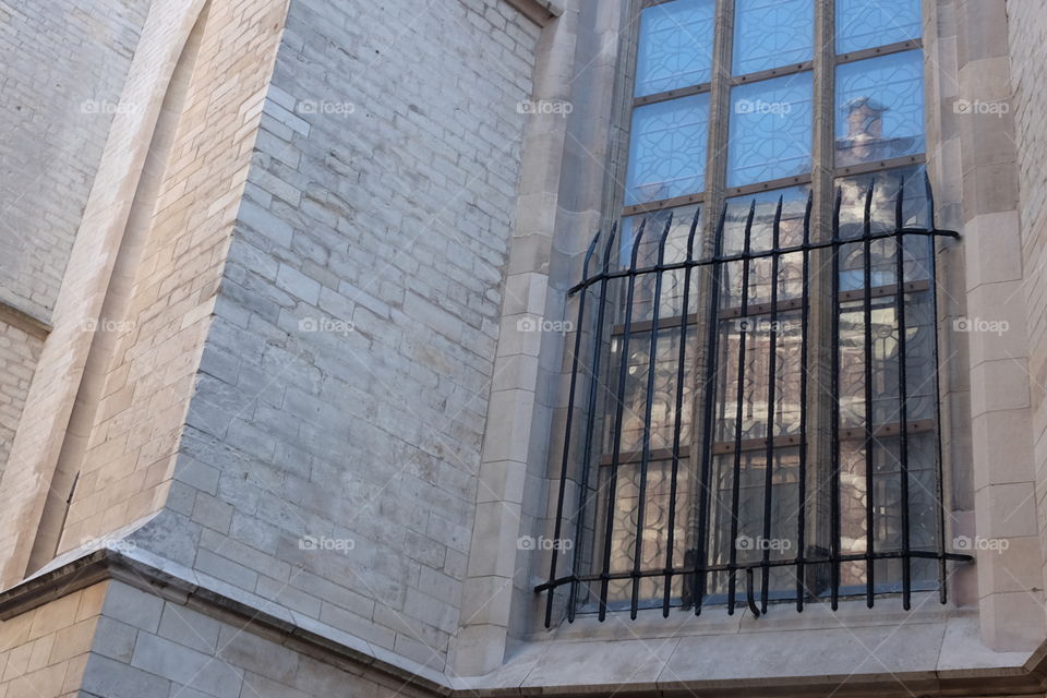 Detail of the Cathedral in Antwerp