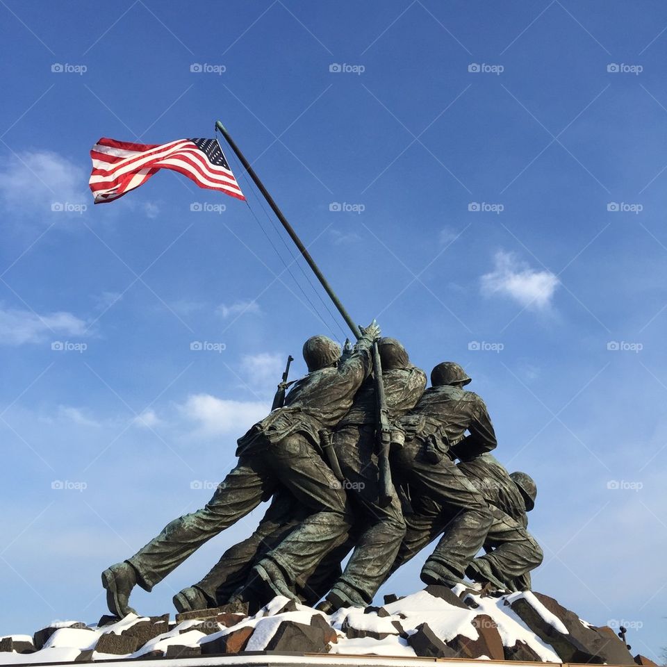 US Marine Corps War Memorial (Iwo Jima)