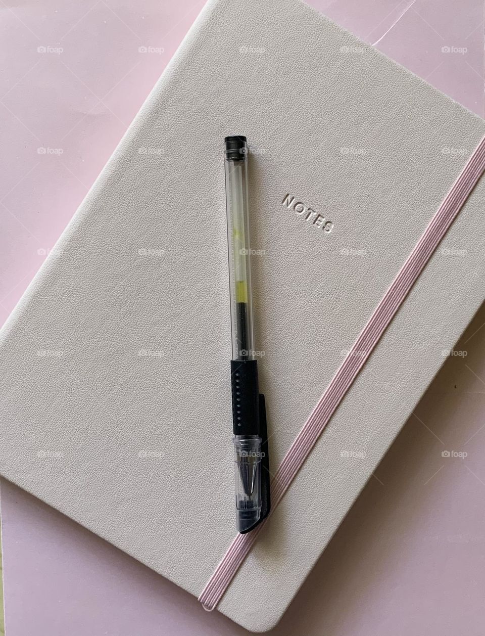 Pink notes for a writing hobby, but it’s not jus a hobby is art. Art is love , people find it special and fun. Music, singing, painting, writing and many is what we called art. It’s aesthetic.