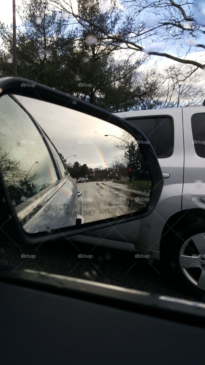 mirror rainbow