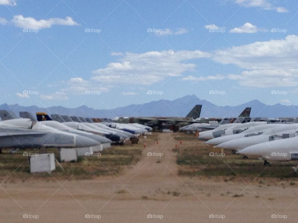 Battle row. Graveyard Tucson 