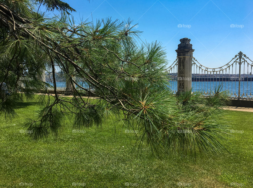 View on Bosphorus from Dolmabahce sight