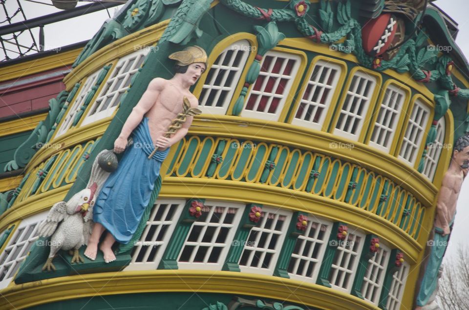 VOC Ship in Amsterdam, Netherlands
