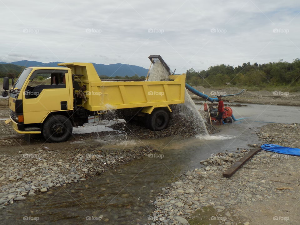 I love the work Load of sand