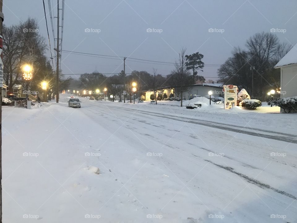 Snowstorm Abigail 