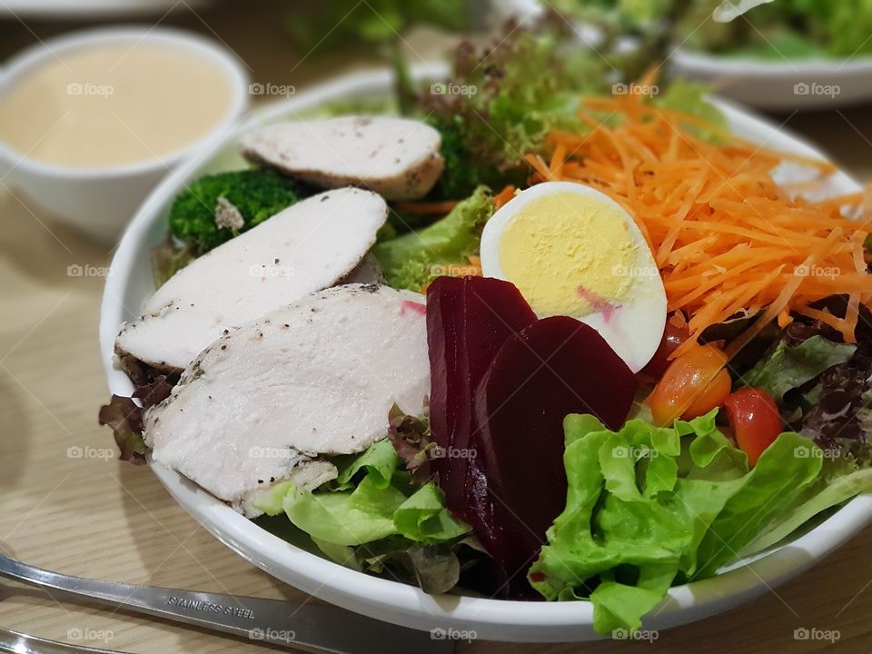 Chicken Salad, Jones Salad, Bangkok
