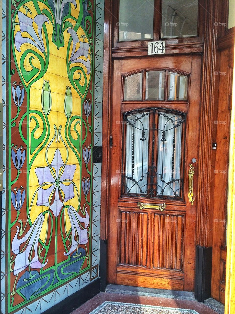 Doorway in The Hague