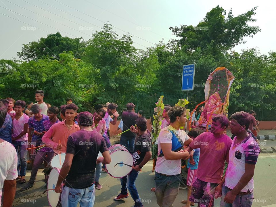 Ganesh Chaturthi festival celebration