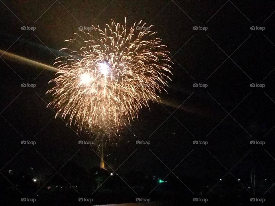 Fireworks at the Festival