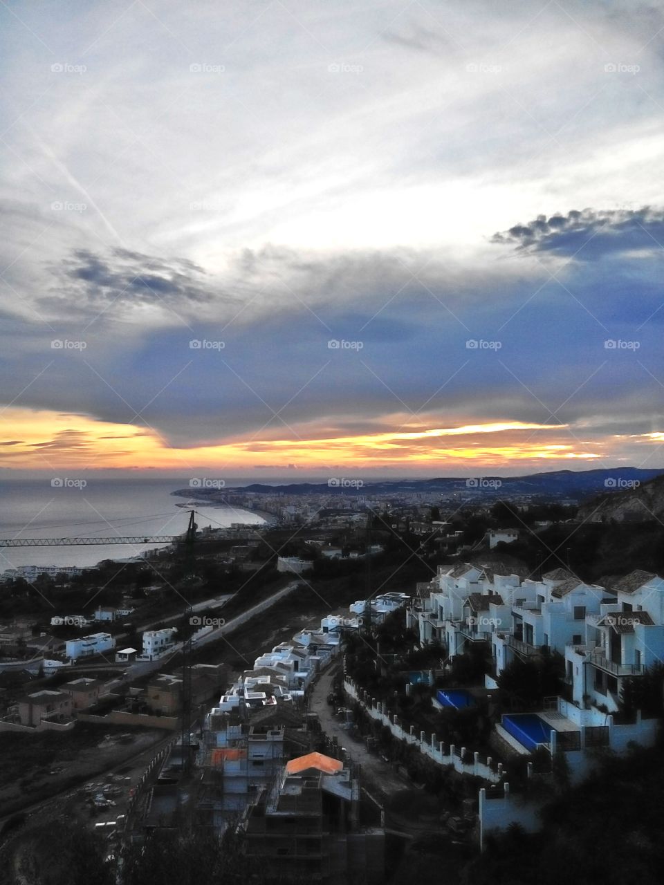 Sunset at Costa del Sol