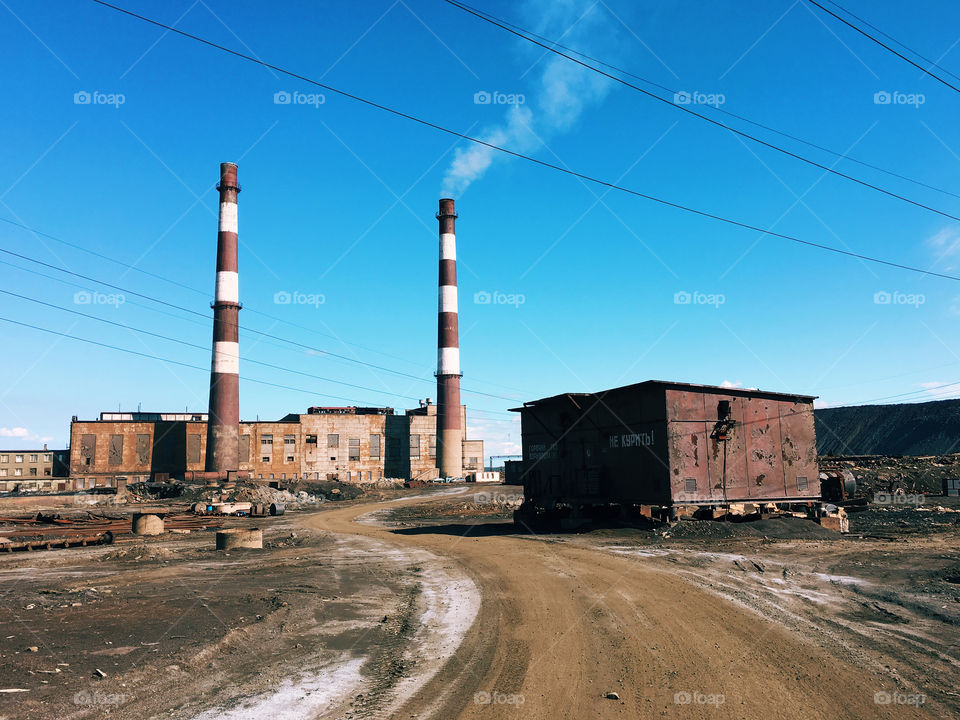 Old metallurgic factory 