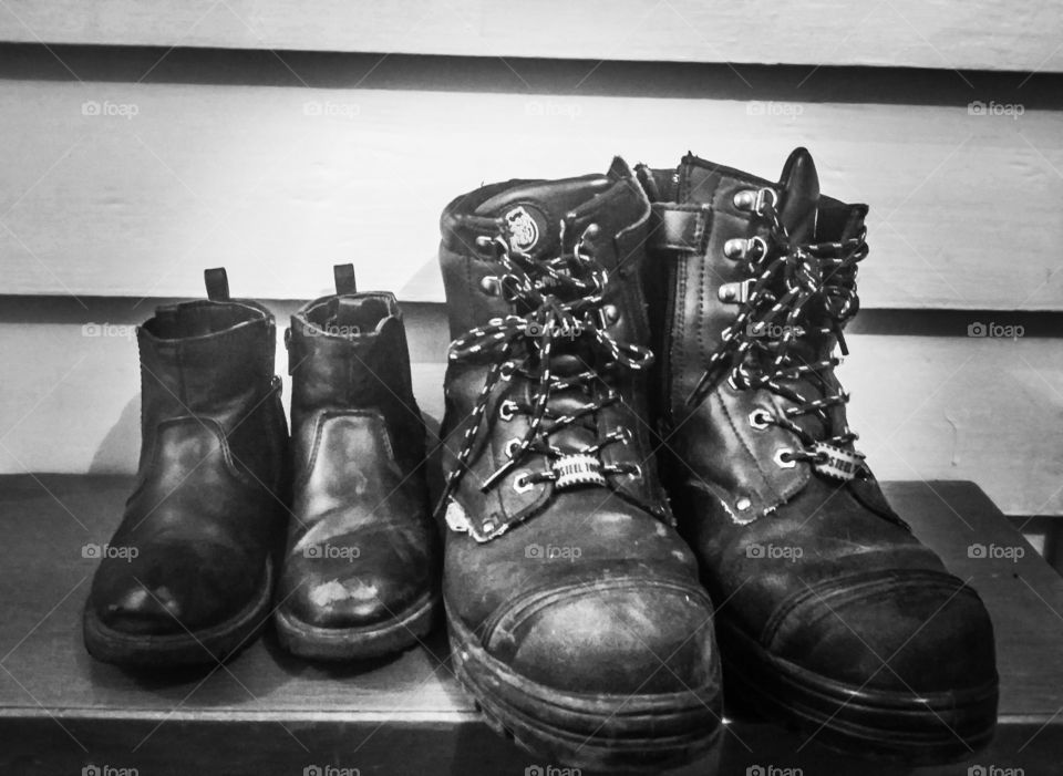 Some mums wear boots. Some daughters do too!