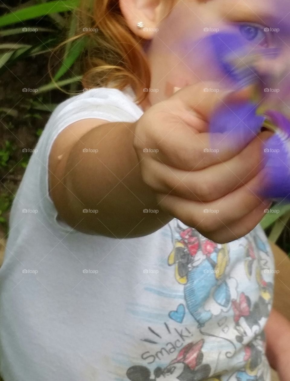 flower child/purple iris
