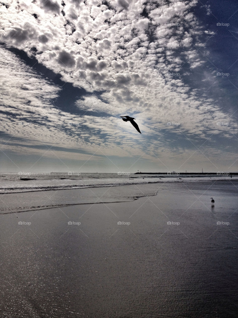 ocean sky heaven clouds by analia