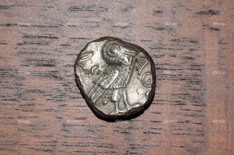 Eye-in-Profile Style Pi Type Tetradrachm, 347 - 294 B.C., Athens